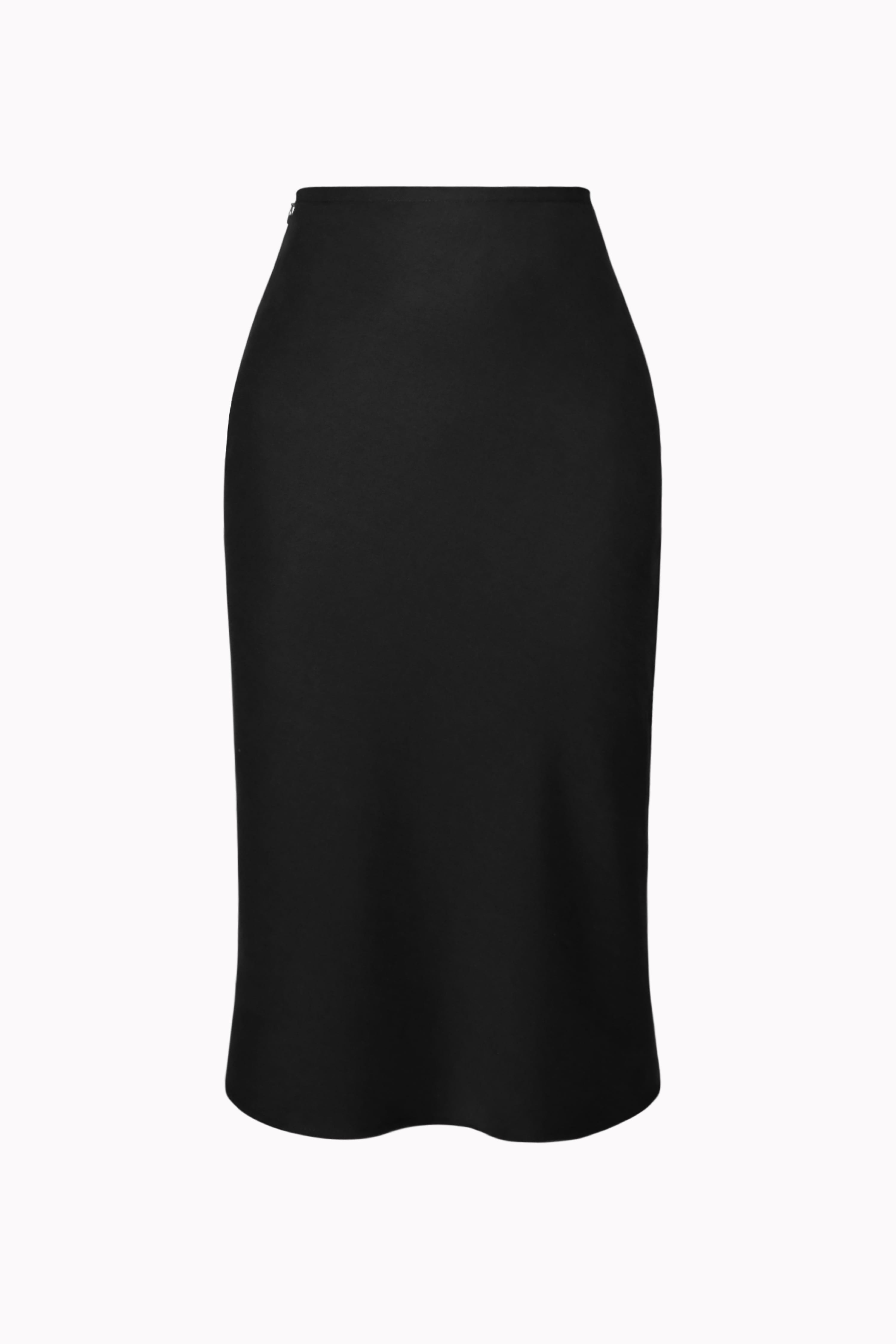 TENCEL™ Lyocell Slip Skirt -- Black