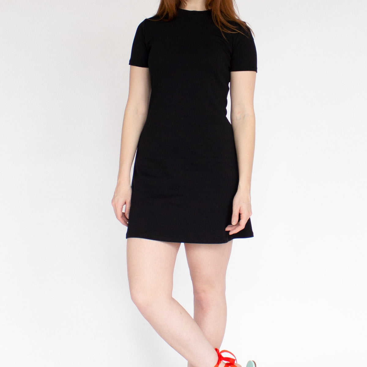 black cotton t shirt dress BCI T-shirt I need prom nails 30 Singles Jersey 100% LowStock:43584260046899 Size:16