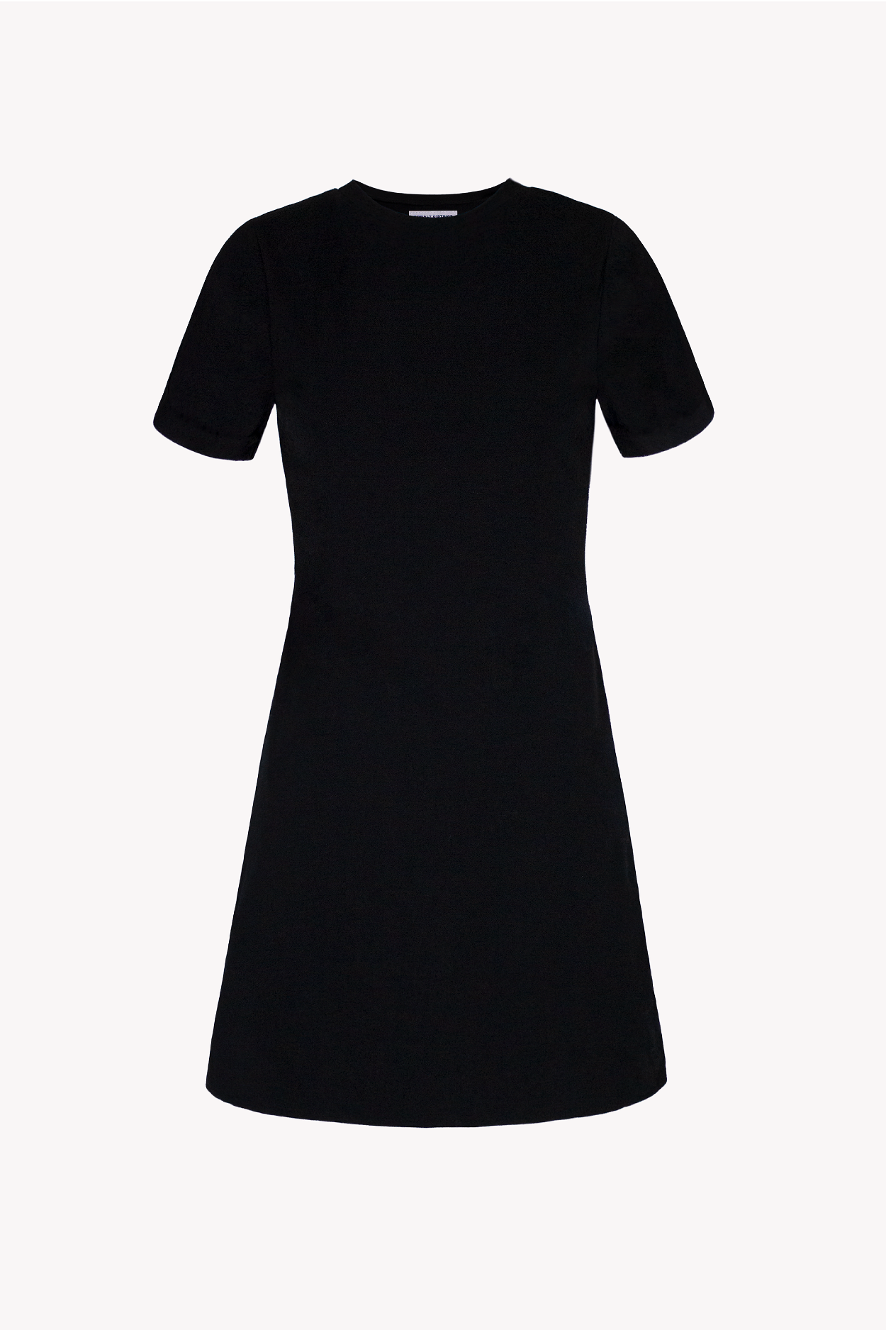 Black BCI Cotton T-shirt Dress