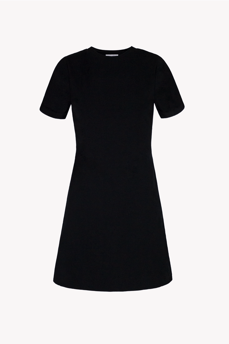 Black BCI Cotton T-shirt Mini Dress